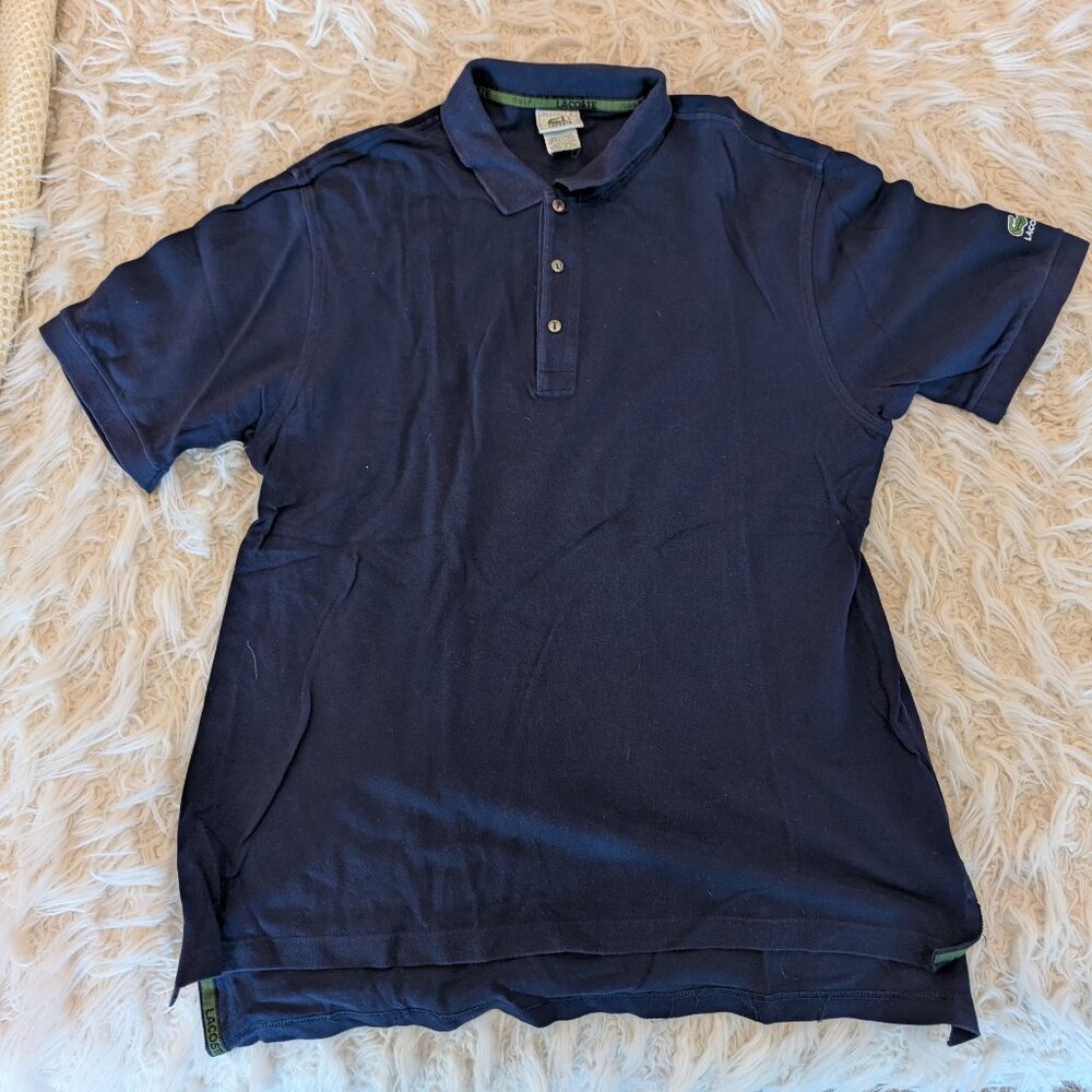 Lacoste Polo Golf Shirt Mens Size 6 Orange